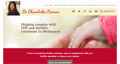 Desktop Screenshot of chandrikaparmar.com.au
